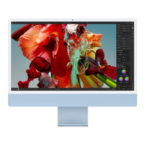 Apple iMac MQRC3 M3 8GB 256GB 24″ Display (Blue)