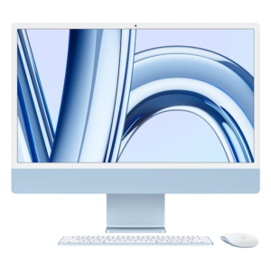 Apple iMac MQRR3 M3 8GB 512GB 24″ Display (Blue)