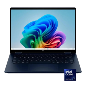 HP OmniBook X Flip14-FM0096TU, Core Ultra 7-256V, 16 GB RAM, 512GB SSD, 14″ IPS x360 Touch 2K, W11, 1 Yr Warranty