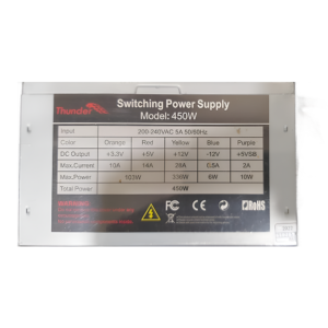 450w Thunder Power Supply